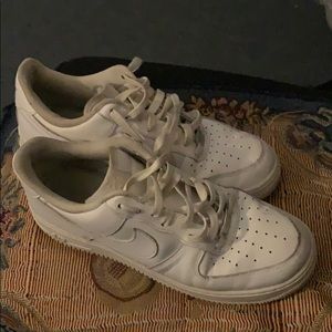Nike Air Force 1s (sneakers) (white)